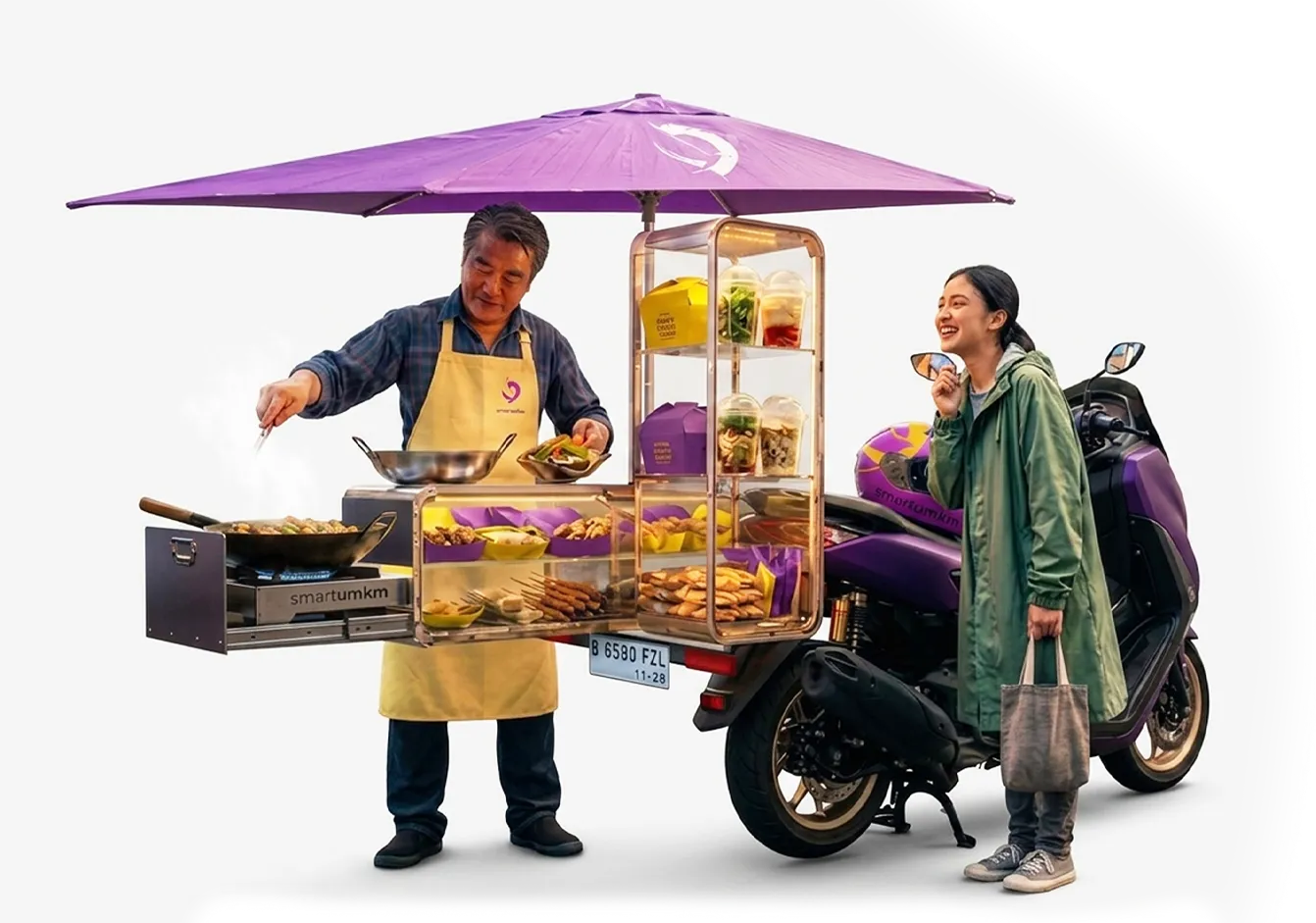 SmartUMKM street vendor